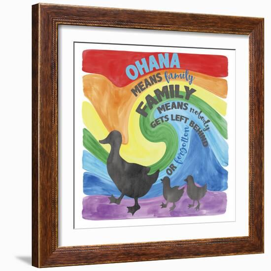 Ohana-Erin Clark-Framed Giclee Print