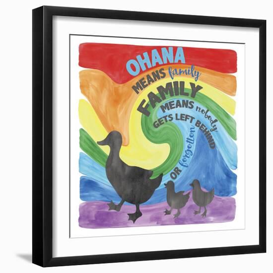 Ohana-Erin Clark-Framed Giclee Print