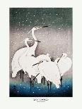 Great Geese in Flight-Ohara Koson-Art Print