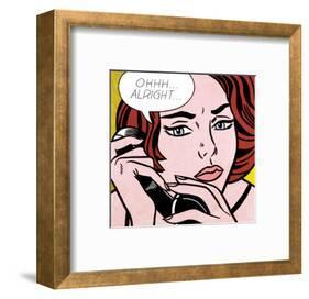 Ohhh...Alright..., 1964-Roy Lichtenstein-Framed Art Print