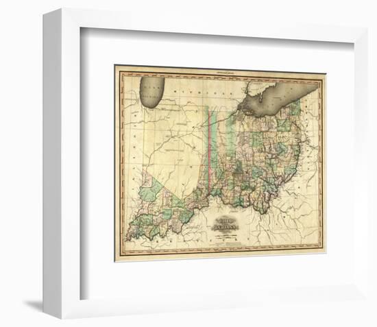 Ohio and Indiana, c.1823-Henry S^ Tanner-Framed Art Print