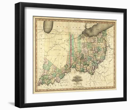 Ohio and Indiana, c.1823-Henry S^ Tanner-Framed Art Print