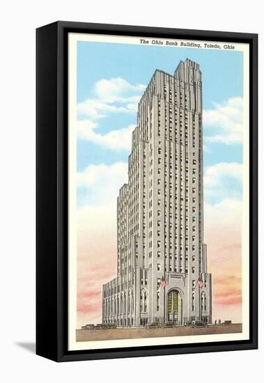 Ohio Bank Building, Toledo, Ohio-null-Framed Stretched Canvas