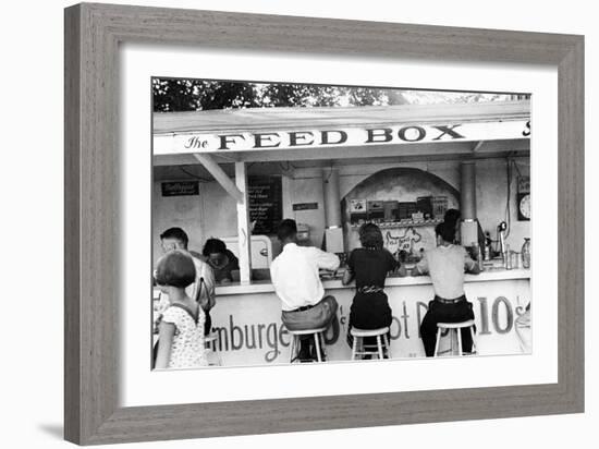 Ohio: Luncheonette, 1938-Ben Shahn-Framed Giclee Print