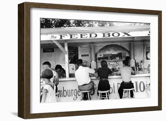 Ohio: Luncheonette, 1938-Ben Shahn-Framed Giclee Print