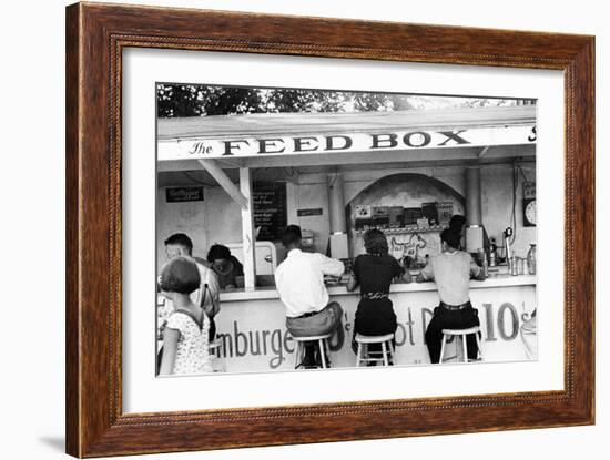 Ohio: Luncheonette, 1938-Ben Shahn-Framed Giclee Print