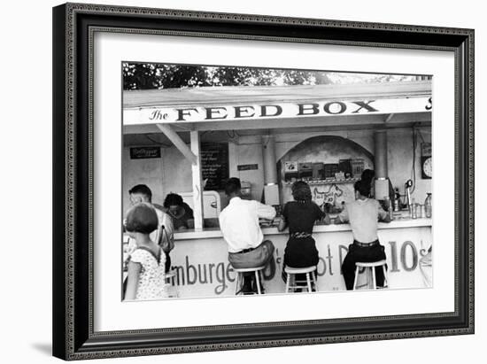 Ohio: Luncheonette, 1938-Ben Shahn-Framed Giclee Print