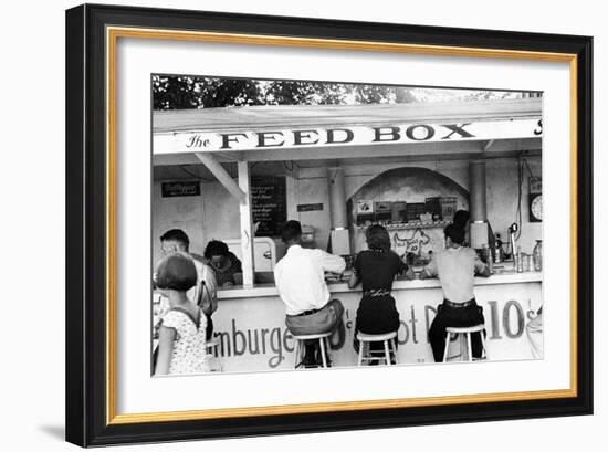 Ohio: Luncheonette, 1938-Ben Shahn-Framed Giclee Print