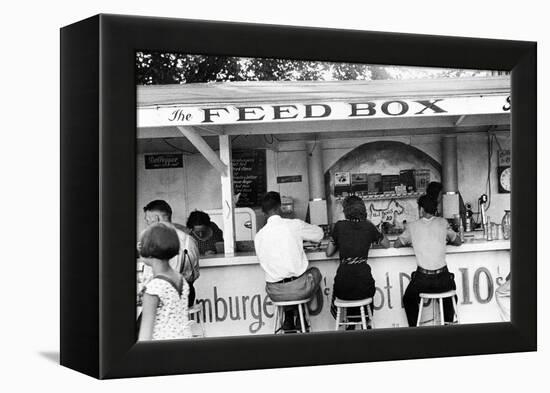 Ohio: Luncheonette, 1938-Ben Shahn-Framed Premier Image Canvas