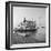 Ohio River Boat Moored at Dock on the Ohio River-Walker Evans-Framed Photographic Print