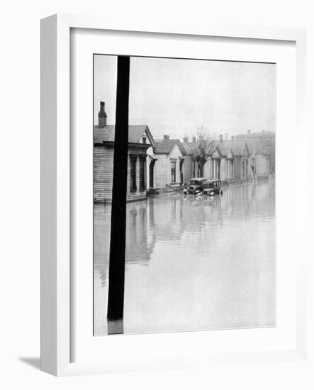 Ohio River Flood, 1937-Science Source-Framed Giclee Print