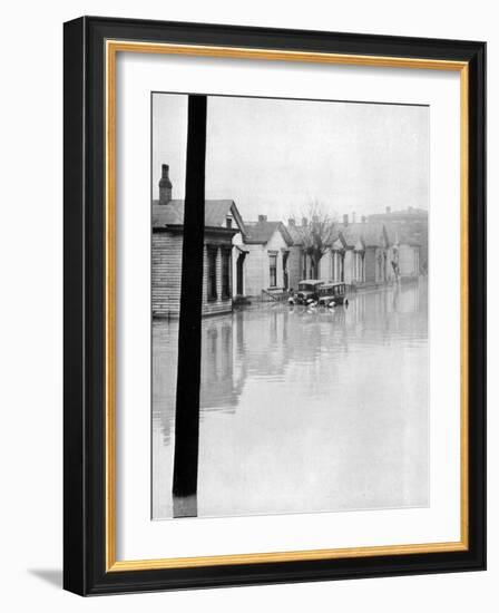 Ohio River Flood, 1937-Science Source-Framed Giclee Print