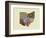 Ohio State Map-Lanre Adefioye-Framed Giclee Print