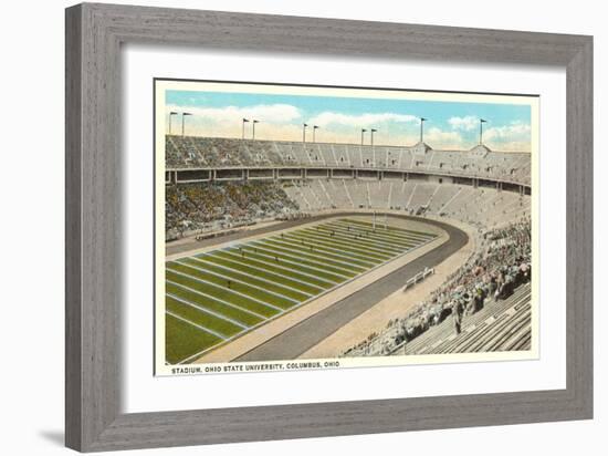 Ohio State University Stadium, Columbus-null-Framed Premium Giclee Print