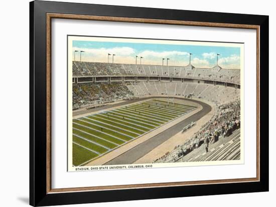 Ohio State University Stadium, Columbus-null-Framed Premium Giclee Print