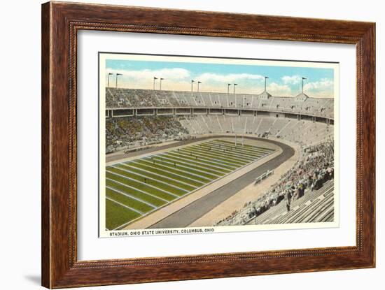 Ohio State University Stadium, Columbus-null-Framed Art Print