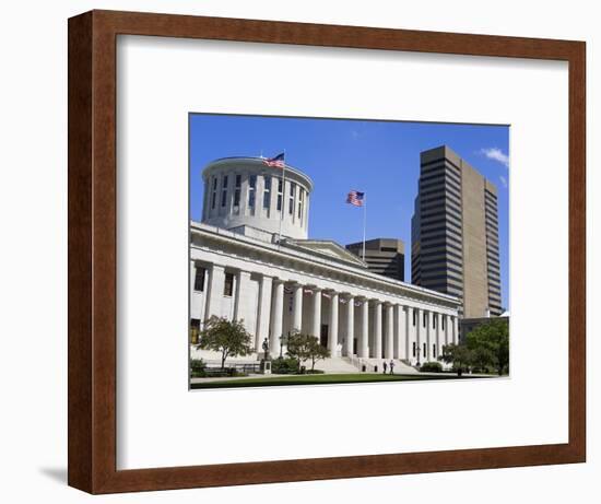 Ohio Statehouse, Columbus, Ohio, United States of America, North America-Richard Cummins-Framed Photographic Print