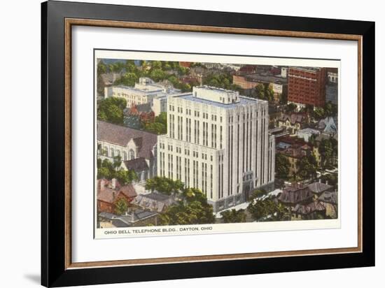 Ohio Telephone Building, Dayton, Ohio-null-Framed Art Print