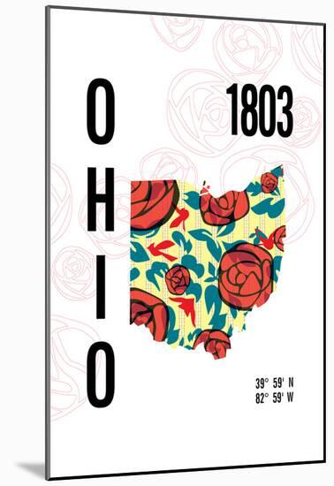 Ohio-J Hill Design-Mounted Giclee Print