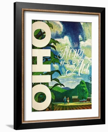 Ohio-null-Framed Giclee Print