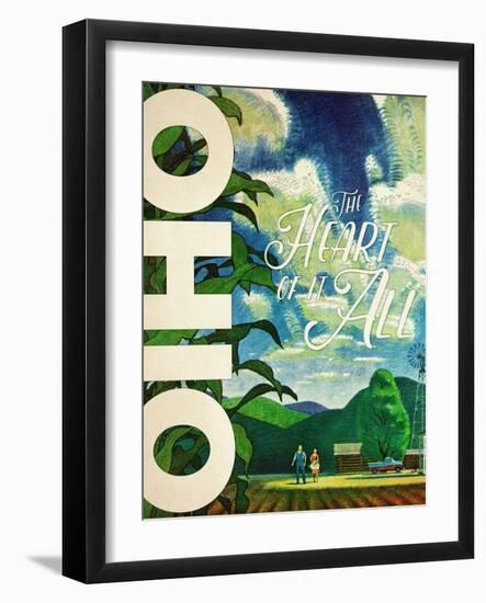 Ohio-null-Framed Giclee Print