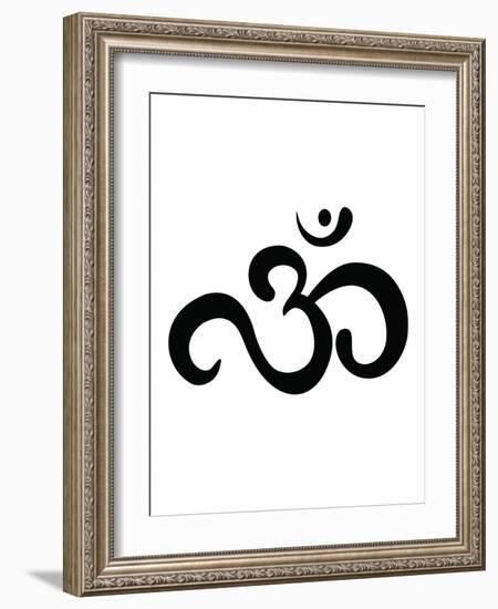 Ohm-Pop Monica-Framed Art Print