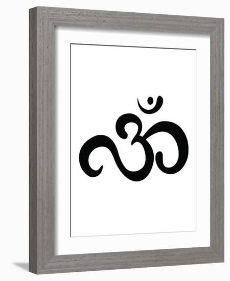 Ohm-Pop Monica-Framed Art Print