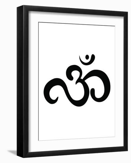 Ohm-Pop Monica-Framed Art Print