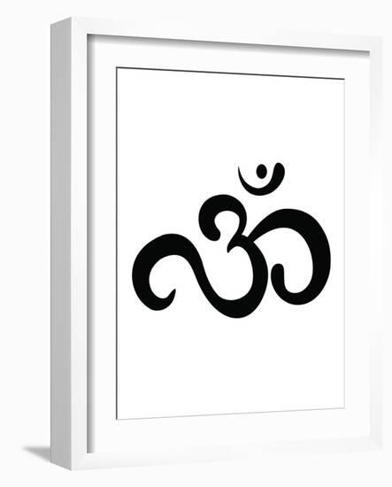 Ohm-Pop Monica-Framed Art Print