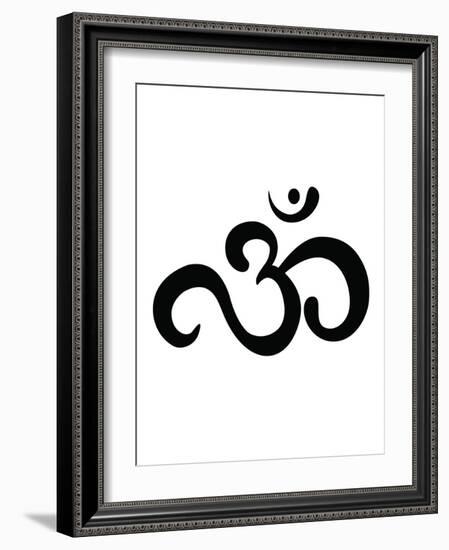 Ohm-Pop Monica-Framed Art Print