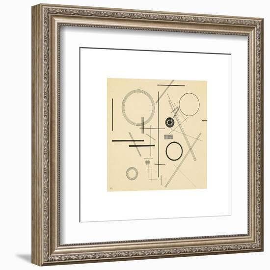 Ohne Titel (Untitled), 1923-Wassily Kandinsky-Framed Premium Giclee Print