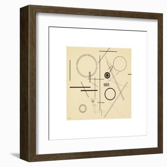 Ohne Titel (Untitled), 1923-Wassily Kandinsky-Framed Premium Giclee Print