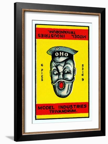 Oho - Do You See The Soldier Or The Sailor?-null-Framed Art Print