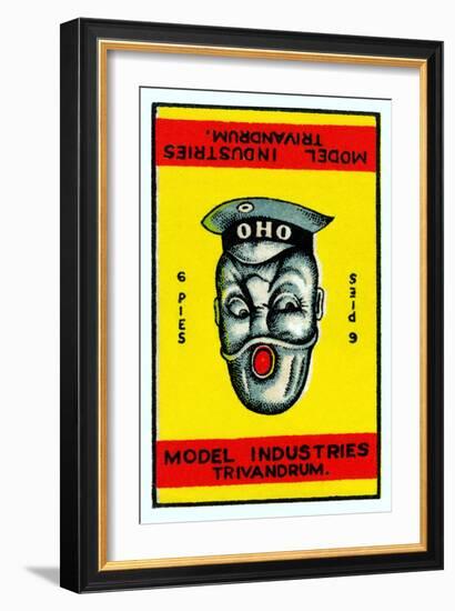 Oho - Do You See The Soldier Or The Sailor?-null-Framed Art Print