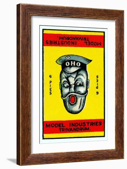 Oho - Do You See The Soldier Or The Sailor?-null-Framed Art Print