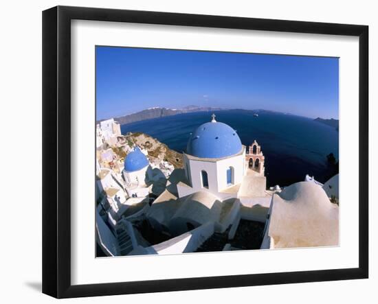 Oia (Ia), Island of Santorini (Thira), Cyclades Islands, Aegean, Greek Islands, Greece, Europe-Sergio Pitamitz-Framed Photographic Print