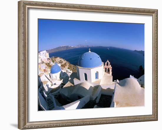 Oia (Ia), Island of Santorini (Thira), Cyclades Islands, Aegean, Greek Islands, Greece, Europe-Sergio Pitamitz-Framed Photographic Print