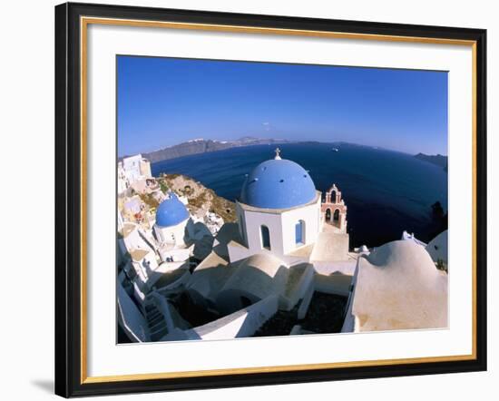 Oia (Ia), Island of Santorini (Thira), Cyclades Islands, Aegean, Greek Islands, Greece, Europe-Sergio Pitamitz-Framed Photographic Print