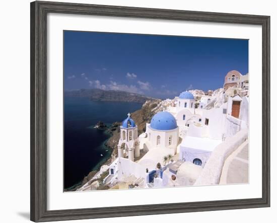 Oia (Ia), Island of Santorini (Thira), Cyclades Islands, Aegean, Greek Islands, Greece, Europe-Sergio Pitamitz-Framed Photographic Print