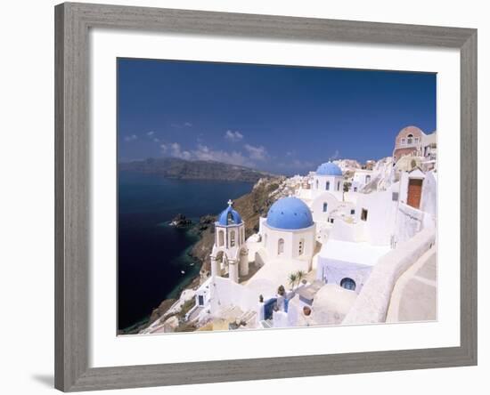 Oia (Ia), Island of Santorini (Thira), Cyclades Islands, Aegean, Greek Islands, Greece, Europe-Sergio Pitamitz-Framed Photographic Print