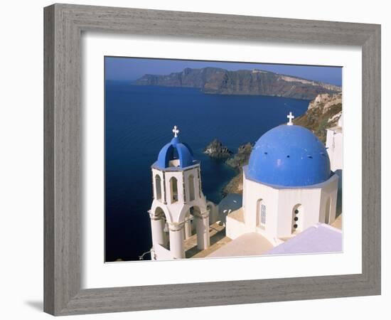 Oia (Ia), Island of Santorini (Thira), Cyclades Islands, Aegean, Greek Islands, Greece, Europe-Sergio Pitamitz-Framed Photographic Print