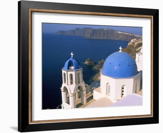 Oia (Ia), Island of Santorini (Thira), Cyclades Islands, Aegean, Greek Islands, Greece, Europe-Sergio Pitamitz-Framed Photographic Print