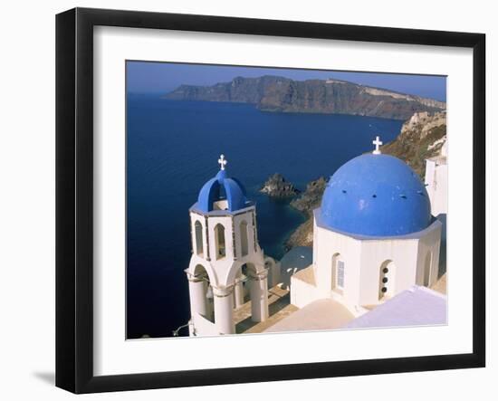 Oia (Ia), Island of Santorini (Thira), Cyclades Islands, Aegean, Greek Islands, Greece, Europe-Sergio Pitamitz-Framed Photographic Print