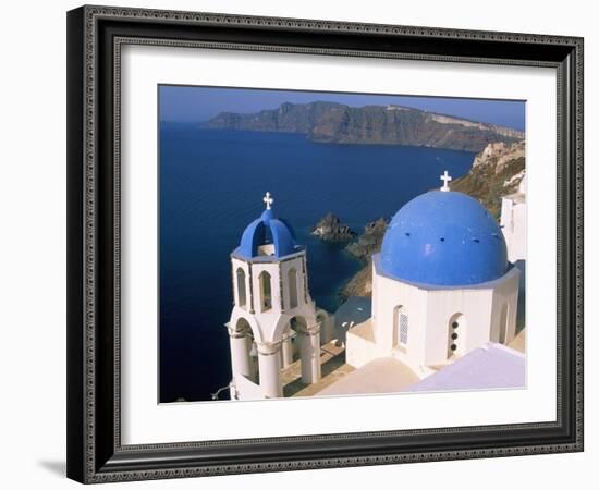 Oia (Ia), Island of Santorini (Thira), Cyclades Islands, Aegean, Greek Islands, Greece, Europe-Sergio Pitamitz-Framed Photographic Print