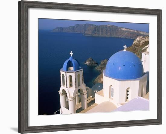 Oia (Ia), Island of Santorini (Thira), Cyclades Islands, Aegean, Greek Islands, Greece, Europe-Sergio Pitamitz-Framed Photographic Print