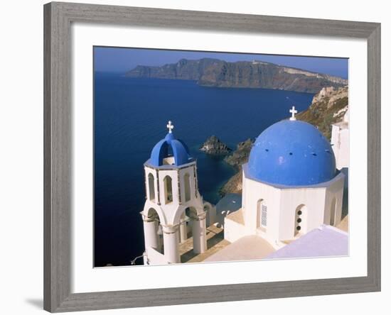 Oia (Ia), Island of Santorini (Thira), Cyclades Islands, Aegean, Greek Islands, Greece, Europe-Sergio Pitamitz-Framed Photographic Print