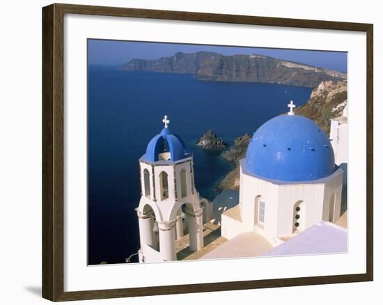 Oia (Ia), Island of Santorini (Thira), Cyclades Islands, Aegean, Greek Islands, Greece, Europe-Sergio Pitamitz-Framed Photographic Print