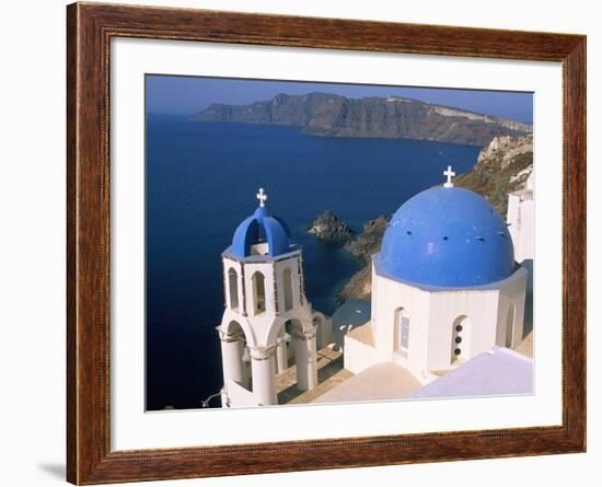 Oia (Ia), Island of Santorini (Thira), Cyclades Islands, Aegean, Greek Islands, Greece, Europe-Sergio Pitamitz-Framed Photographic Print