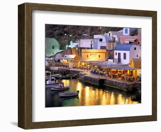 Oia (Ia), Island of Santorini (Thira), Cyclades Islands, Aegean, Greek Islands, Greece, Europe-Sergio Pitamitz-Framed Photographic Print