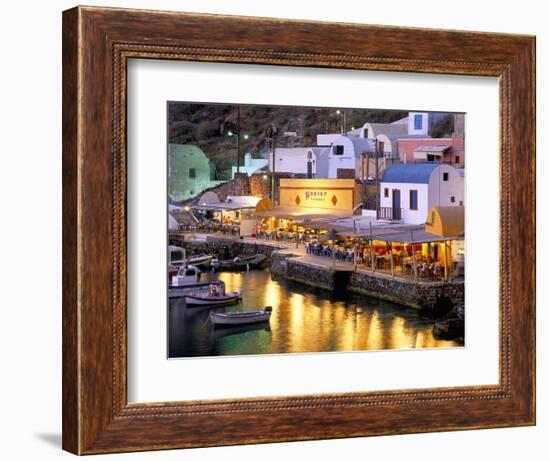 Oia (Ia), Island of Santorini (Thira), Cyclades Islands, Aegean, Greek Islands, Greece, Europe-Sergio Pitamitz-Framed Photographic Print